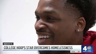 Homeless to Hoopin  College Basketball Star Arthur Dukes on Asking for Help [upl. by Anilrac]