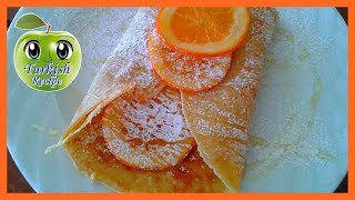 Caramelized Orange French Crêpe Recipe [upl. by Saisoj958]