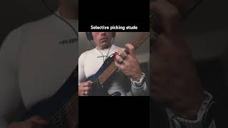 Selective picking etude [upl. by Ahtnicaj]