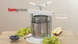 Pressoir de table inox  Tom Press [upl. by Ilat]