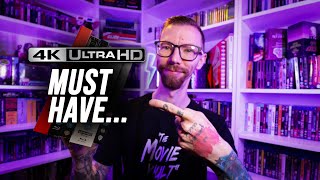 My MUST HAVE movies on 4K  My Top 5 4K blu rays [upl. by Anedal824]