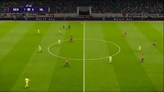 ren vs vıl FIRST HALF  PES 21 GAMEPLAY [upl. by Wilkins]