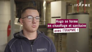 Hugo se forme en chauffage et sanitaire avec lIFAPME [upl. by Mira]