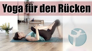 Yoga bei Schmerzen unterer Rücken  wirksam und sanfte Hilfe bei Rückenschmerzen [upl. by Horbal]