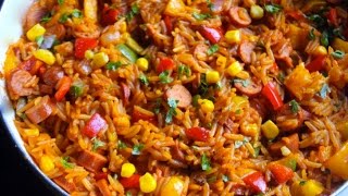 SIMPLE JAMBALAYA RICE [upl. by Armilla]