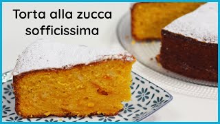 TORTA DI ZUCCA Soffice PUMPKIN Cake Recipe [upl. by Laurens845]