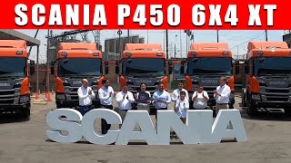 Scania entrega 5 remolcadores P450 6x4 XT a Corporación Trans Fany [upl. by Houston]