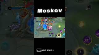 quotMoskov’s Epic Triple Kill Comeback 💥  Mobile Legendsquot mobilelegends [upl. by Nirret]