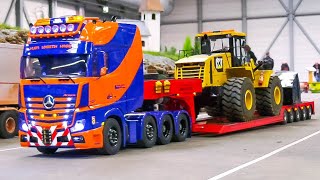 MEGA Rc Truck Collection Rc Dump Trucks Rc Dozer Rc Excavator Rc Wheel Loader Rc Tractor Rc Train [upl. by Esilahs]