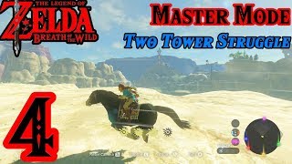 Zelda BotW MASTER MODE 4  Two Tower Struggle [upl. by Gravante293]