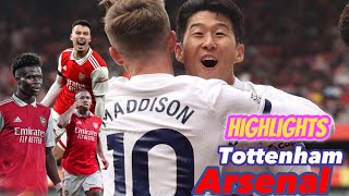 Arsenal VS Tottenham 22 match and goals highlights [upl. by Eilyr]