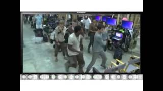 Maze Runner Cast Dancing PART 2 Dylan O Brien Thomas Sangster Will Poulter [upl. by German]