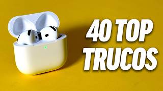 AirPods 4  40 TOP TRUCOS y TIPS 🎧 [upl. by Aihsenet]