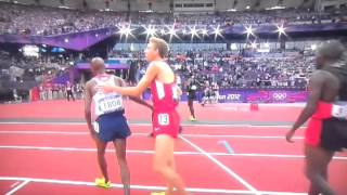 Mo Farah wins the 5000m at London 2012 Olympics [upl. by Yzdnil]