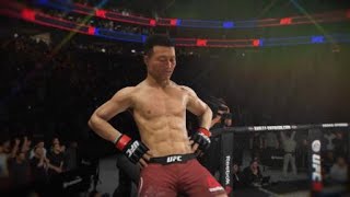 Korean Zombie KO Brian Ortega [upl. by Yenitirb875]