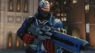 Soldier 76  Overwatch 3D Animation [upl. by Nitsua]