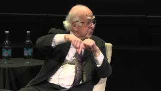 Professor Peter Higgs QampA at The Science Museum Higgs Boson smCollider [upl. by Ail313]