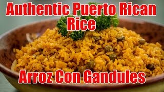 Authentic Puerto Rican RiceArroz Con Gandules Recipe  Episode 6 [upl. by Felic]