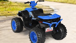 Costzon Kids ATV 12V Battery Powered Electric Vehicle Review Fun for kids to ride [upl. by Uel]