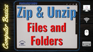 The Best Way to ZIP and UNZIP Files FAST [upl. by Danialah]