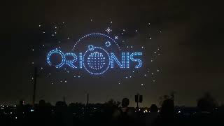 Inauguration Polarys  Patinoire du Douaisis  Spectacle 500 drones [upl. by Aneeroc]