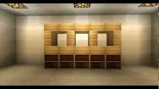 Minecraft  Modern Furnitures Tutorial [upl. by Kei]