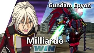 Gundam Vs Gundam NEXT PLUS Gundam Epyon  Arcade Mission G [upl. by Ruddie248]