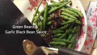 Green Beans With Black Bean Garlic Sauce [upl. by Sherline]