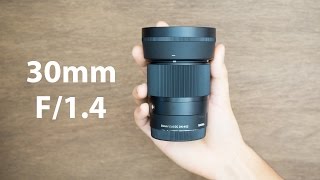 Sigma 30mm f14 DC DN Review HandsOn Field Test [upl. by Neiluj852]