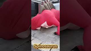 Dinosaur shooting game event production  Spinosaurus Inflatable  恐竜シューティング スピノサウルス dinosaurus [upl. by Adnerak675]