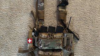 🚨 Acetac Tactical Chest Rig Setup 💨🔫 2amendment firearmstraining guncollection stayready [upl. by Aliahs583]