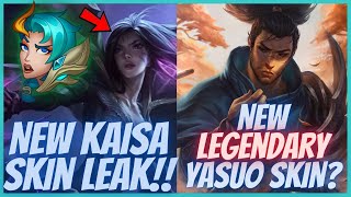 NEW KAISA SKIN  YASUO LEGENDARY SKIN AND MORE League of Legends [upl. by Towers881]