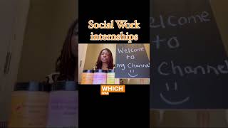 Your internship experience does matter socialworkers shorts blacksocialworkers [upl. by Endo]