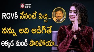 Apsara Rani Sensational Comments About RGV  RGV  Apsara Rani  Thriller Movie Heroine  Third Eye [upl. by Nowtna534]