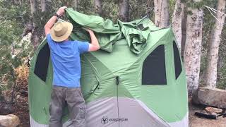 REI Basecamp 6 vs Gazelle T4 setup time [upl. by Deny]