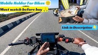 Best Mobile Holder For My New Duke 250🤯Genuine Grandpitstop Product 💯  Must watch Before Buy 🙏 [upl. by Anahsal741]