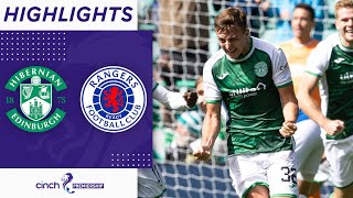 Hibernian 22 Rangers  TWO red cards as Josh Cambpell scores Screamer  cinch Premiership [upl. by Ledda]