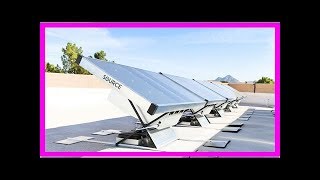 This solar hydropanel can pull 10 liters of drinking water per day out of the air [upl. by Quinta216]