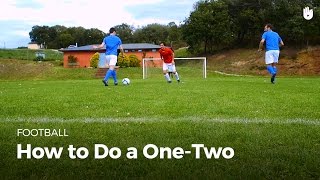 Soccer Skills The OneTwo Pass  Football [upl. by Rattray]