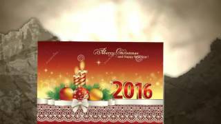 Merry Christmas Greeting Cards 2016 [upl. by Lussi]