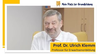 Interview Prof Dr Ulrich Klemm  Mein Platz für Grundbildung [upl. by Sedgewick]