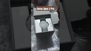 Unboxing Coros Apex 2 Prosmartwatchrunningmarathonsgadgetsgearstrailrunning [upl. by Dwaine]