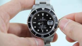 Rolex Submariner Date 16610LN Review [upl. by Emanuele]