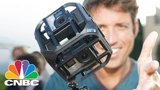 GoPro Presents New Virtual Reality Rig  CNBC [upl. by Marie826]