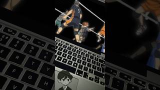 When nishinoya become setter karasuno haikyuu animeedit [upl. by Huston]