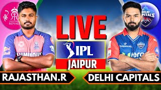 IPL 2024 Live RR vs DC Live Match  IPL Live Score amp Commentary  Rajasthan vs Delhi Live Inning 2 [upl. by Tacye352]