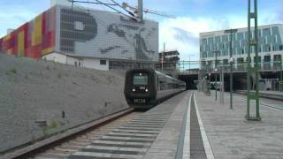 X31 Öresundståg Hyllie Malmö  Tåg  Train [upl. by Redman]