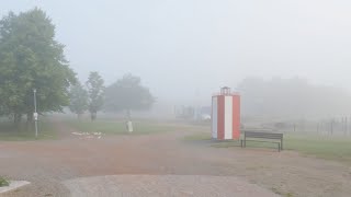 Atmospheric Walking in the Fog 4K  Pargas  Parainen Finland  July 2024 [upl. by Grover]