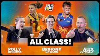 AFLW Round 5 Wrap  Polly Burridge chats best AFLW weekend EVER amp Clutch Brisbane  AFL Today [upl. by Eet]