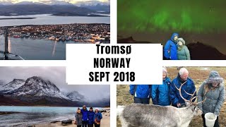 TROMSØ NORWAY VLOG  NOV 2018 [upl. by Solrac]